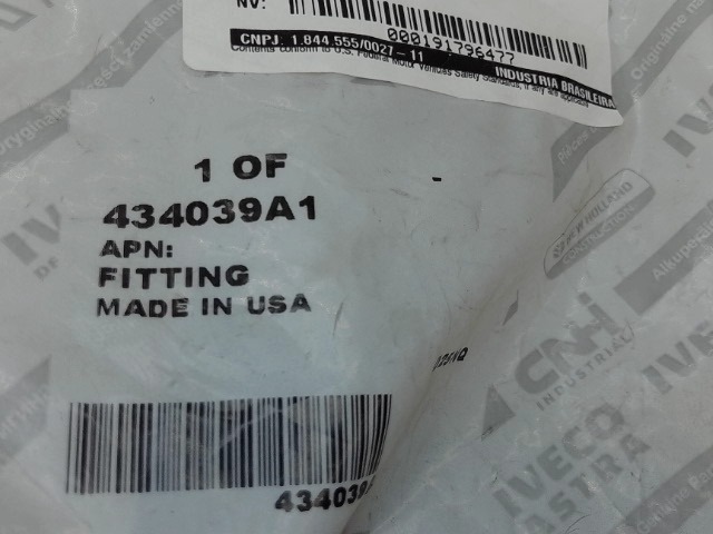 434039A1 Fitting for CASE NEW HOLLAND