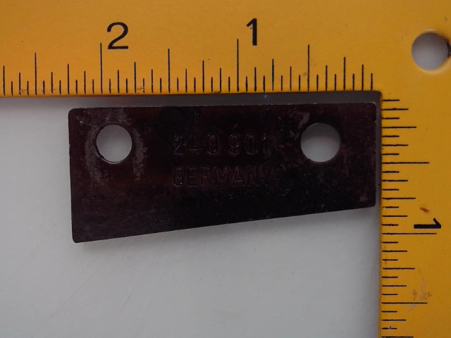240901 Ledger Plate for CASE NEW HOLLAND