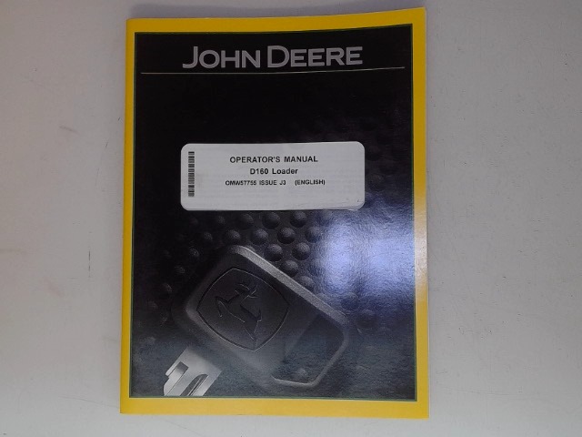 OMW57755 D160 Load Manua for JOHN DEERE