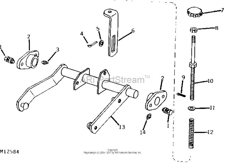 M42399 Brkt for JOHN DEERE