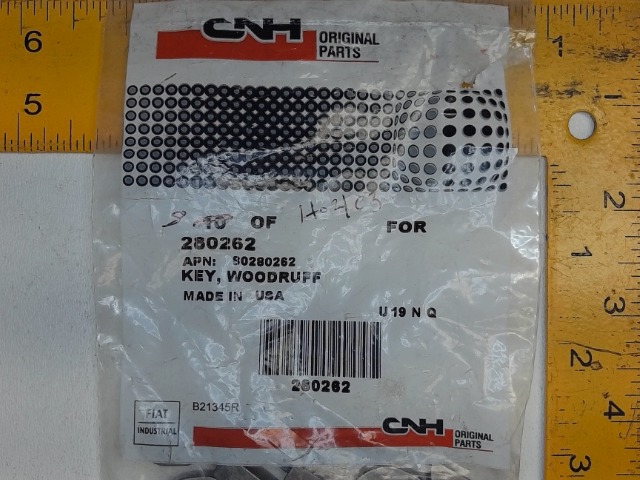 280262 .25x.875 Key for CASE NEW HOLLAND