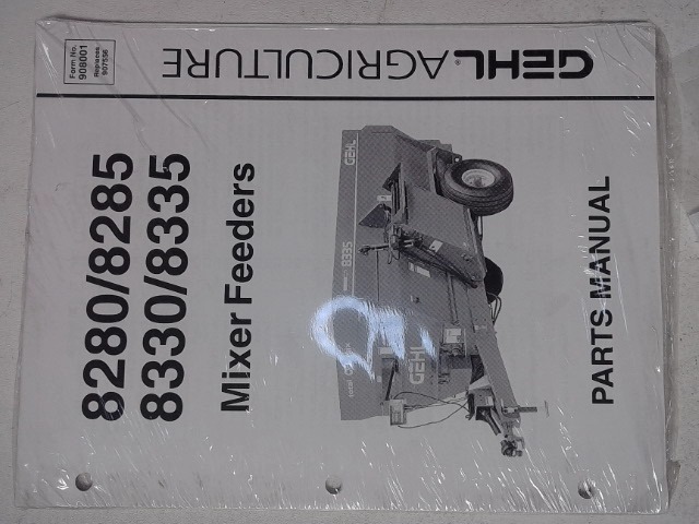 908001 Manual for GEHL MANITOU