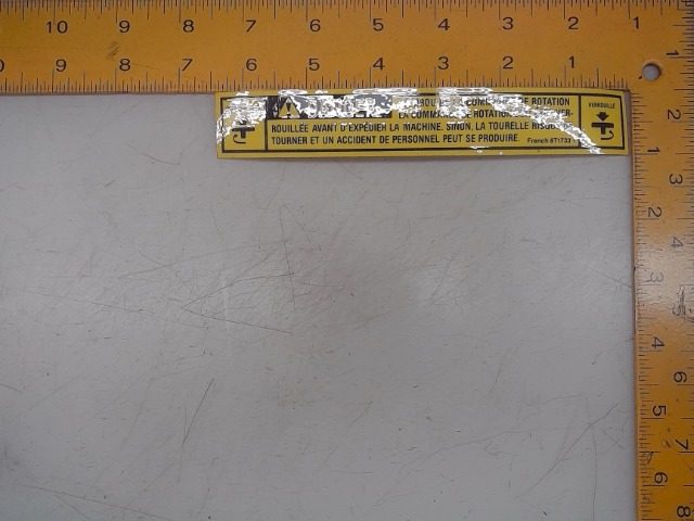 8T-1733 Decal for CATERPILLAR
