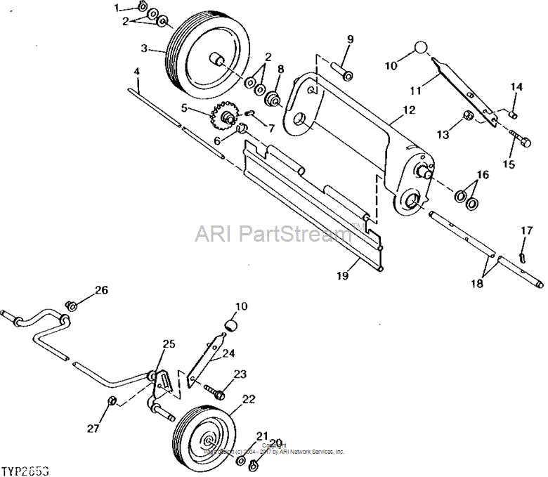 AM38975 Wheel for JOHN DEERE