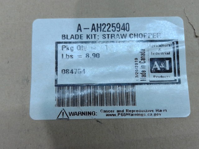 A-AH225940 Blade Kit for JOHN DEERE