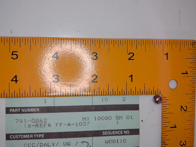 741-0862 Ball for CUB CADET