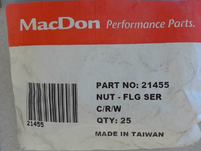 21455 MACDON Nut 1/4