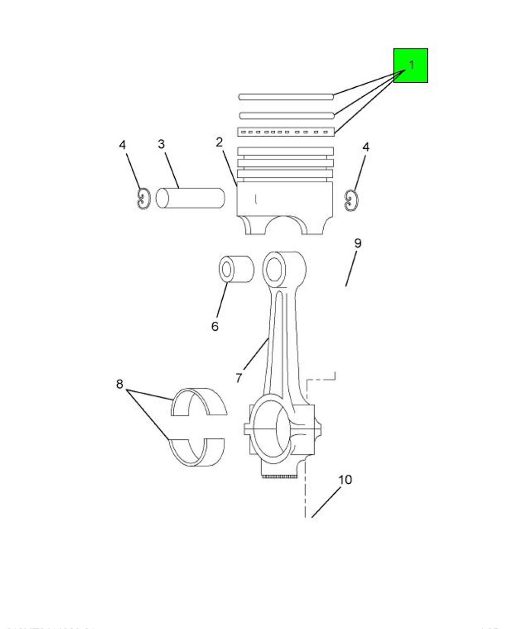 1809146C91 Ring for NAVISTAR