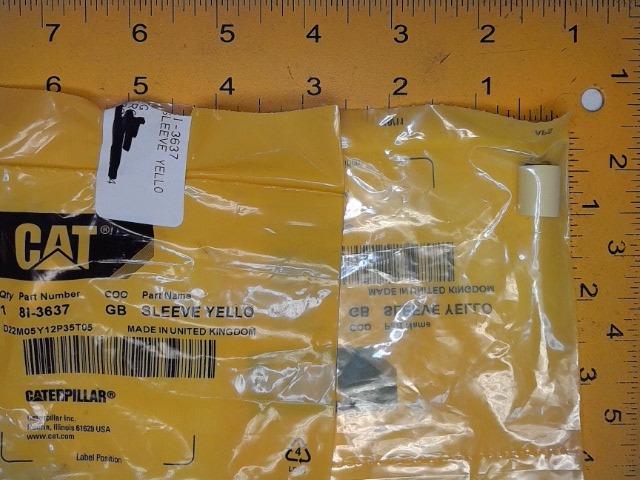 8I-3637 Sleeve Yellow for CATERPILLAR