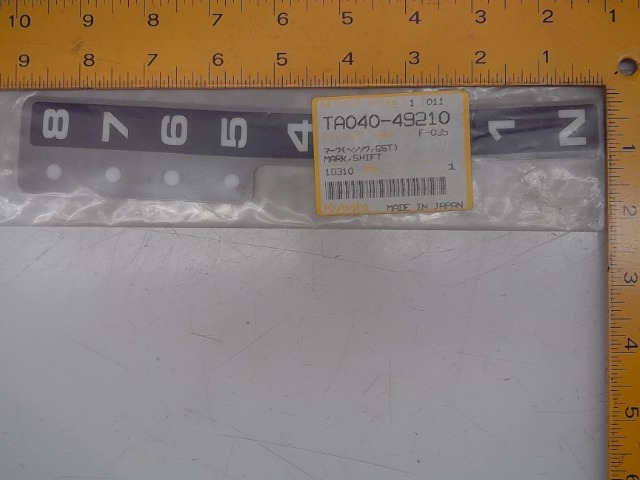 TA040-49210 Mark for KUBOTA