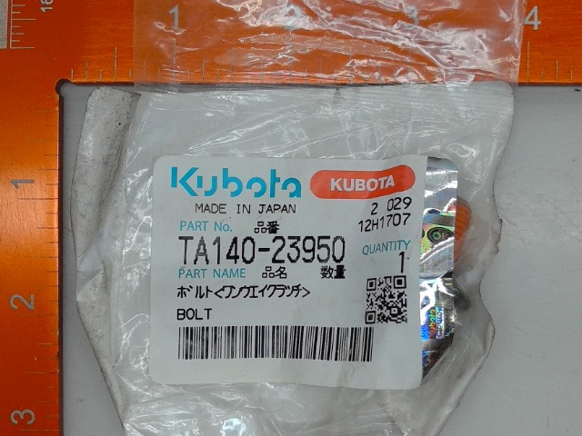 TA140-23950 Bolt for KUBOTA
