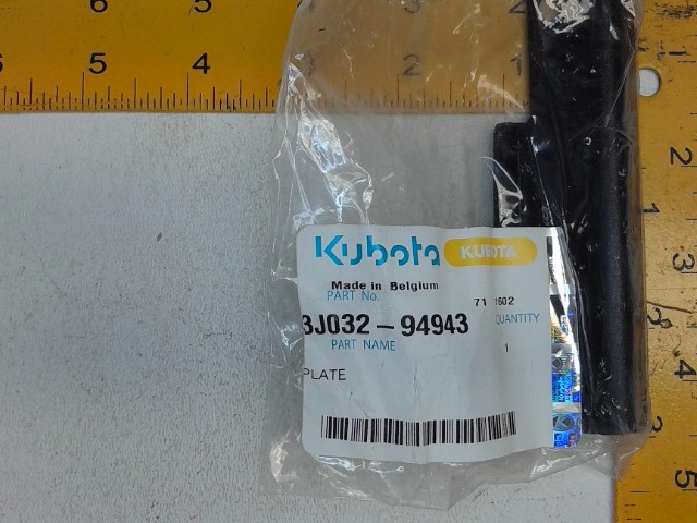3J032-94943 Plate for KUBOTA