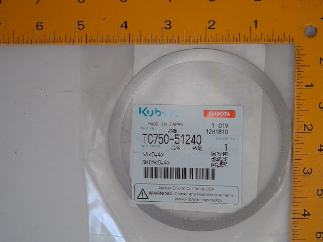 TC750-51240 Shim for KUBOTA