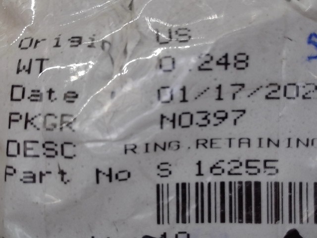 S16255 Ring for CUMMINS