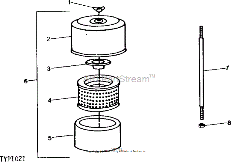 PT4250 Element for JOHN DEERE