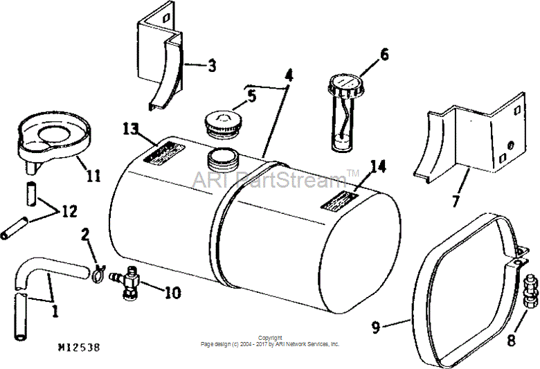 M41548 Brkt for JOHN DEERE