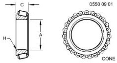 A-387S Brg for JOHN DEERE