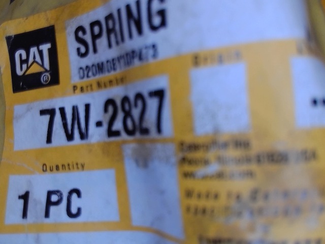 7W-2827 Extensionspring for CATERPILLAR
