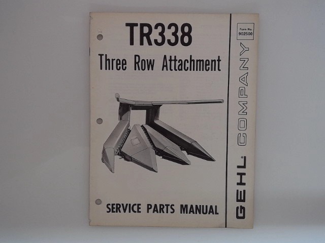 902500 Manual for GEHL MANITOU