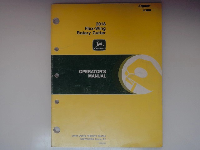 OMW42560 Manual for JOHN DEERE