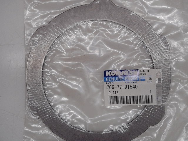 706-77-91540 Plate for KOMATSU