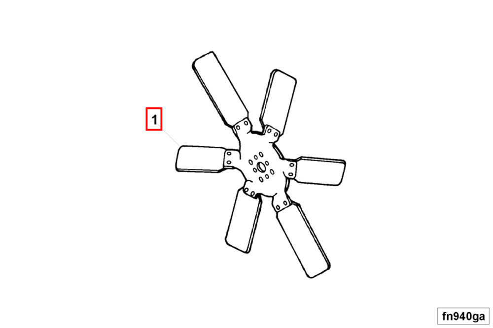 3930239 Engine Fan