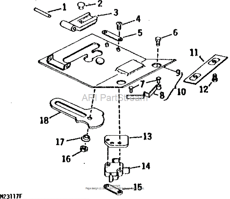 M49259 Pin for JOHN DEERE