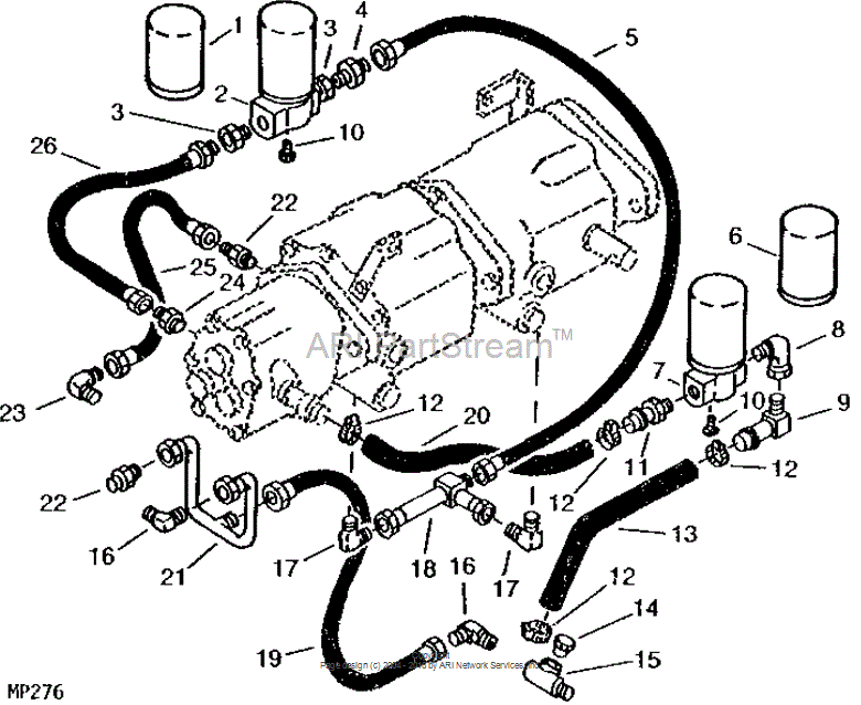 GG170-32672 Fltr for JOHN DEERE