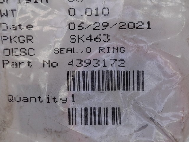 4393172 O Ring Seal for CUMMINS