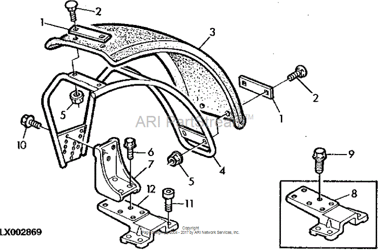 L40148 Base for JOHN DEERE