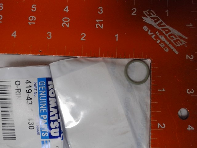 419-43-12430 O-ring for KOMATSU