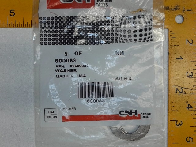 600083 Washer for CASE NEW HOLLAND