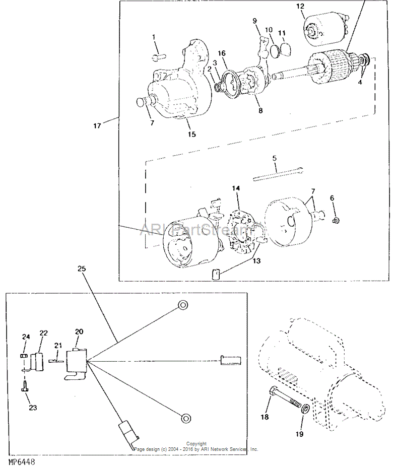 HE191-1763 Brush Set for JOHN DEERE