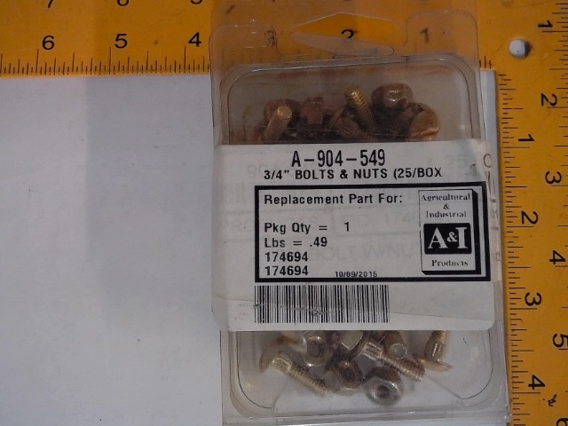 A-904-549 Bolts&nuts for JOHN DEERE