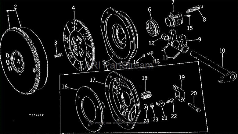 T16049 JOHN DEERE Pin