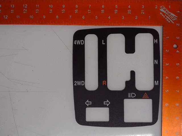 K7561-65234 Control Label for KUBOTA