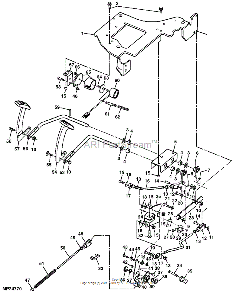 AM127753 Torisional Damp for JOHN DEERE