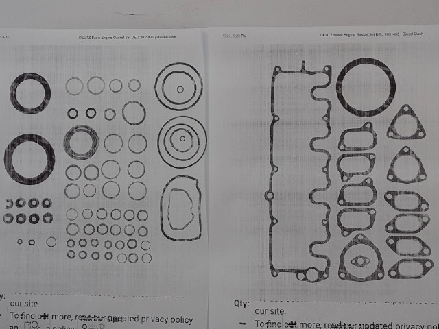 2931435 Gasket Kit for AGCO