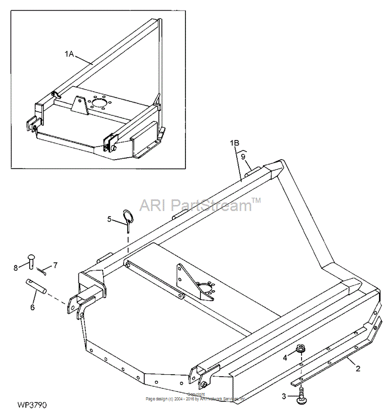 W42343 JOHN DEERE Pin Fastener