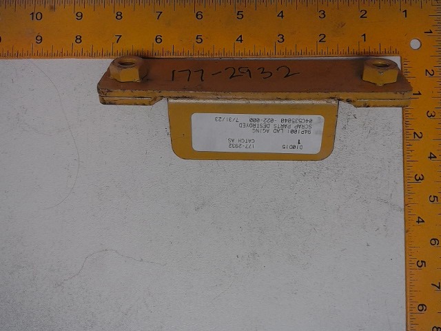 177-2932 Engine Catch