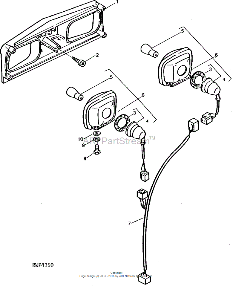 CH15194 Wiring Harness for JOHN DEERE