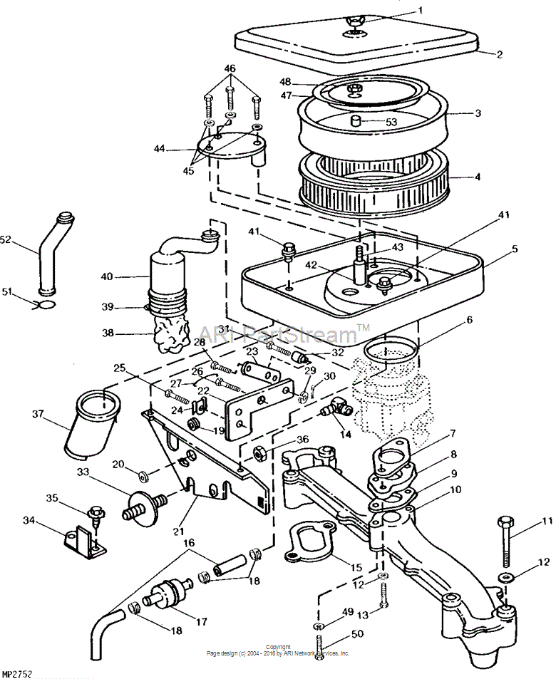 HE301-0458 Spacer for JOHN DEERE