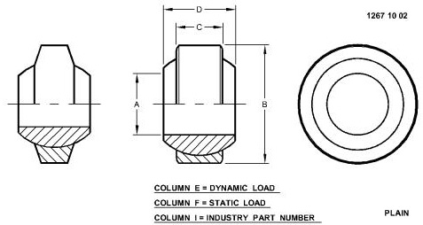 AN203803 Bushing for JOHN DEERE