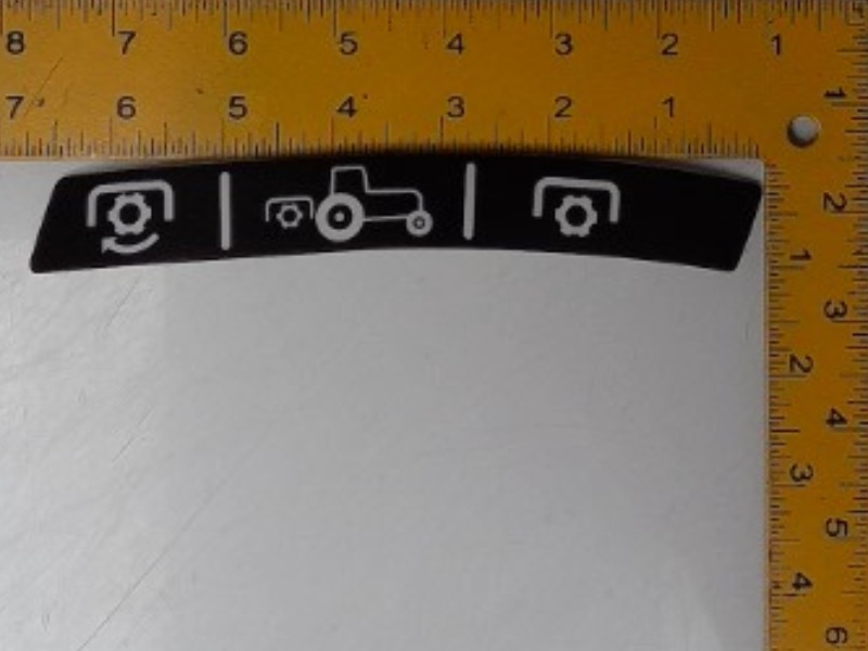6C360-47480 Label for KUBOTA