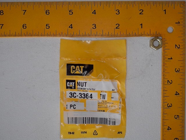3C3364 Nut for CATERPILLAR