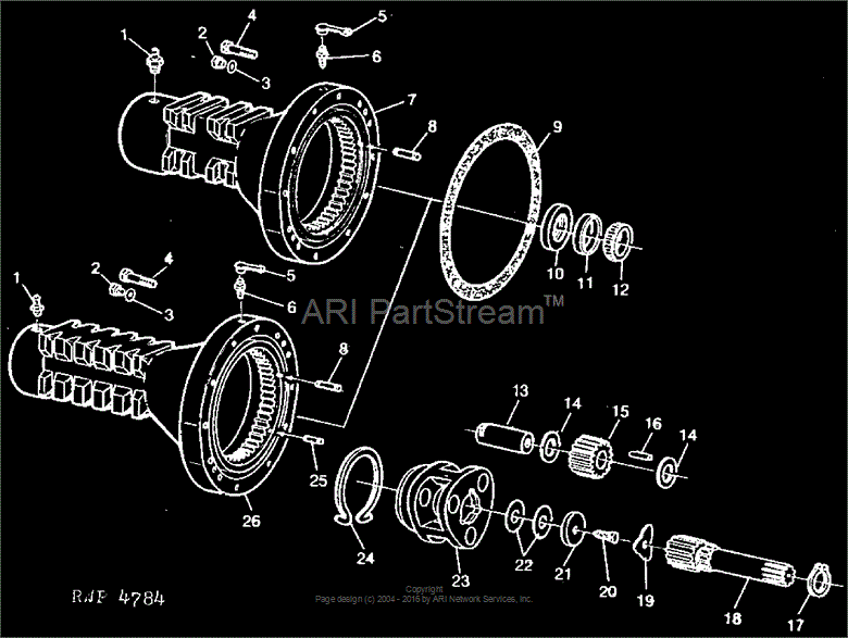 L35782 JOHN DEERE Shim