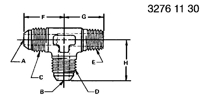X12RTX-S T Fitting for JOHN DEERE