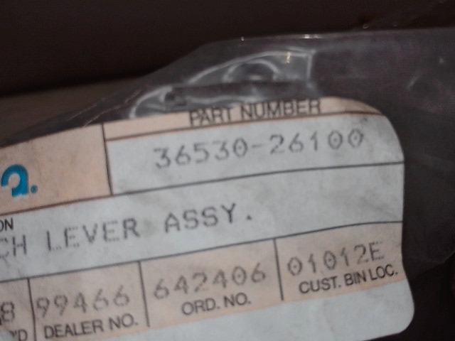36530-26100 Lever for KUBOTA
