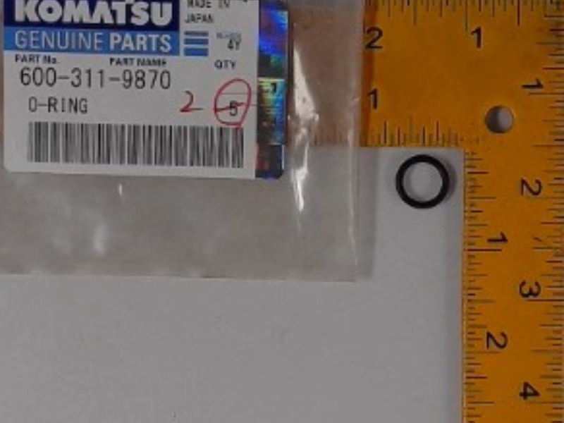600-311-9870 Oring for KOMATSU