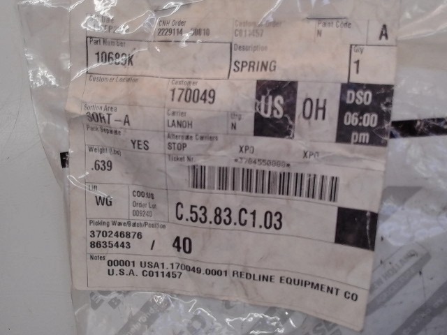 10689K Baler Tooth for CASE NEW HOLLAND